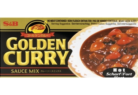 SB Golden Curry Hot 240g