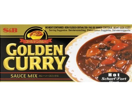 SB Golden Curry Hot 240g