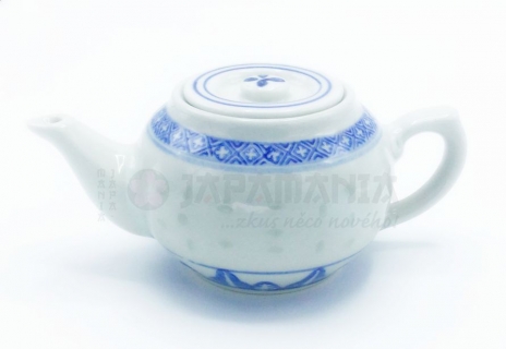 Čajová konvička - rýžový porcelán
