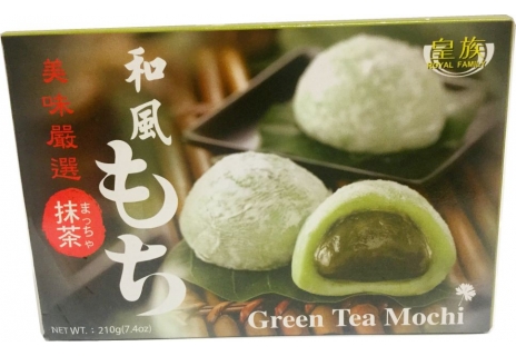 Royal Family Mochi rýžové koláčky (zelený čaj) 210g