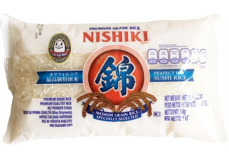 Nishiki musenmai sushi rýže 1kg