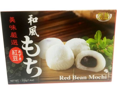 Royal Family Mochi rýžové koláčky (červená fazole) 210g