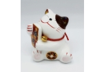 Plutus kočička pro štěstí pokladnička - keramická 11 cm